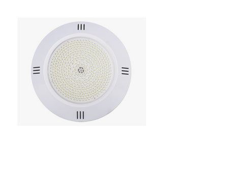 Led Swimming Pool Light Plastic 18w 6000K D300mm White Color